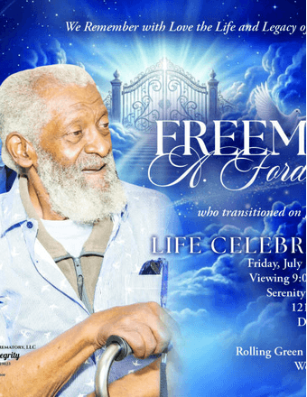 Freeman Ford, Jr Obituary